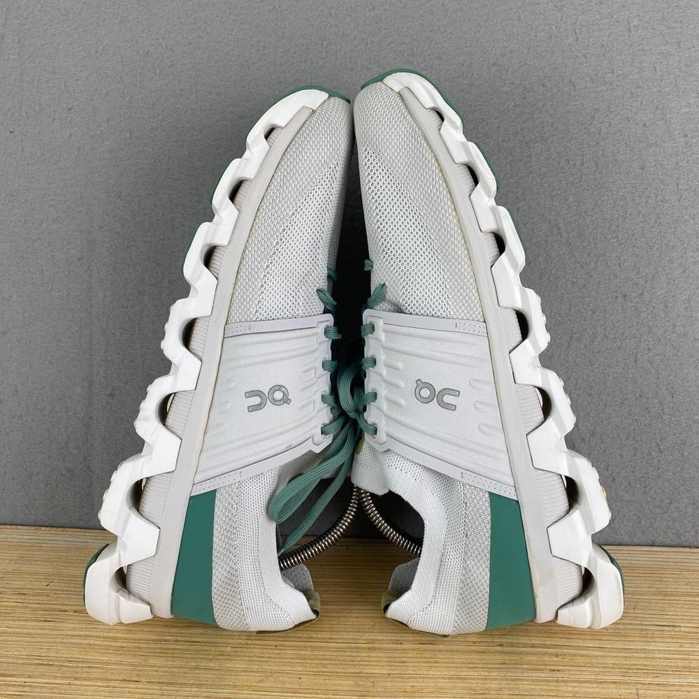 On Mens Cloudswift 3 White Green Running Shoes Sneakers 11.5 - Picture 6 of 10